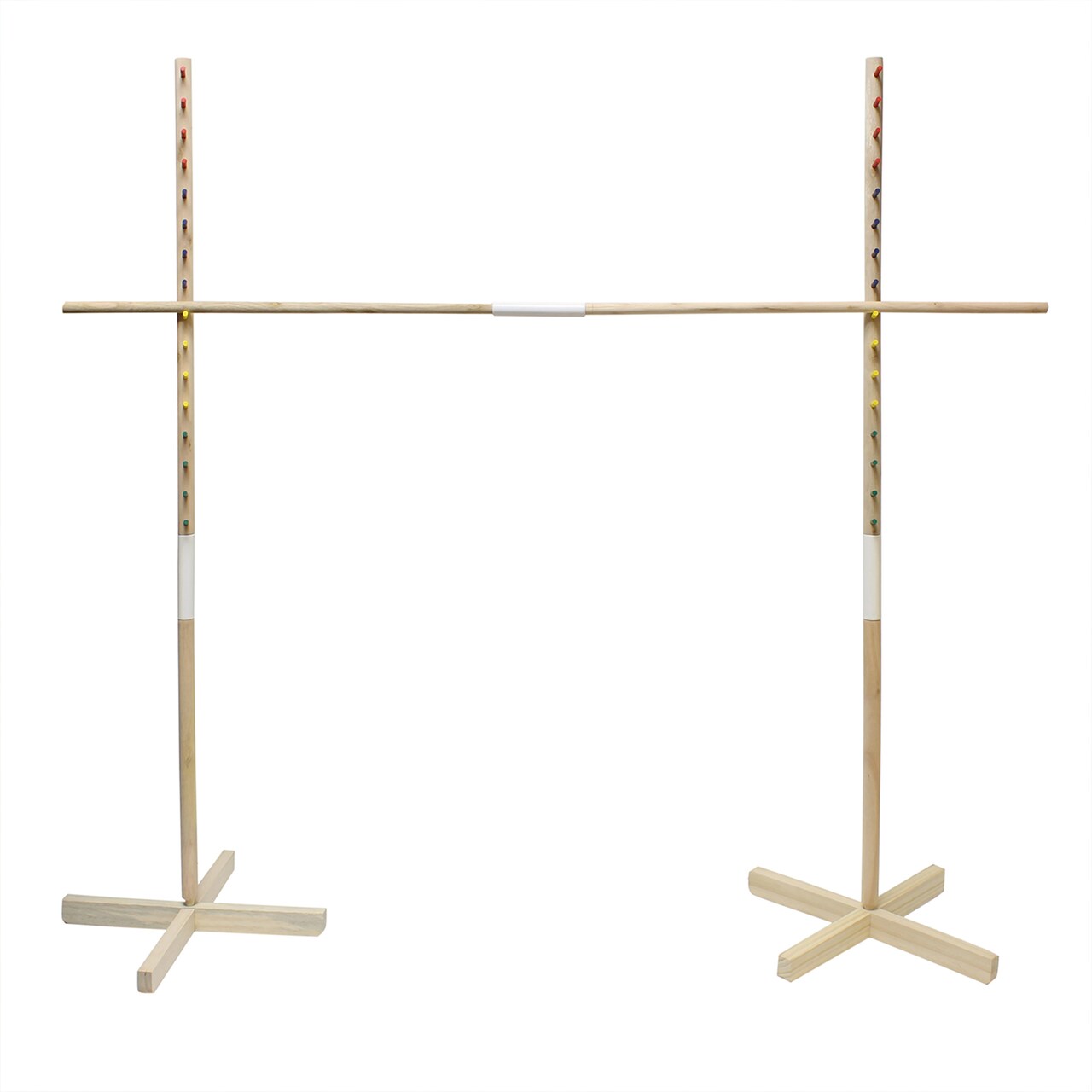 Wooden Limbo Game for Kids Adults Limbo Stick Set Limbo Pole Limbo Kit